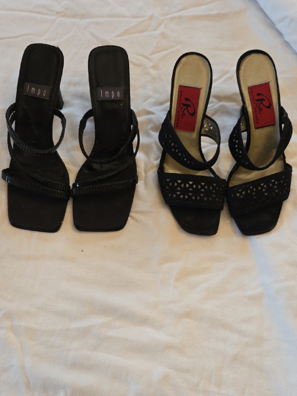 Summer Black Slides - 2 Pairs